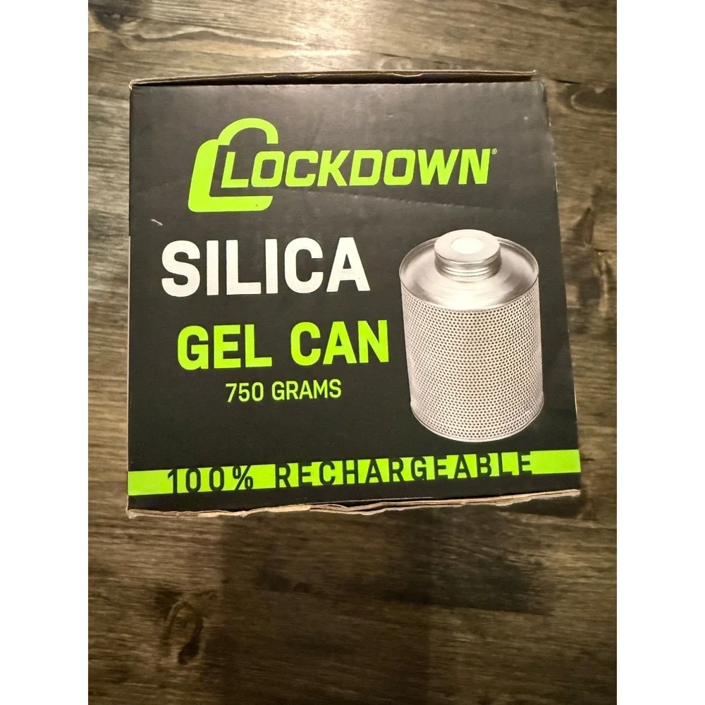 Silica Gel Can 750 Grams Rechargeable Dehumidifier 222178 - In box